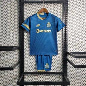 "Camisa Porto Away II 23/24 - Torcedor Infantil Azul - Netmantos"