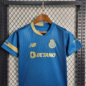 "Camisa Porto Away II 23/24 - Torcedor Infantil Azul - Netmantos"