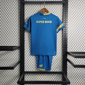 "Camisa Porto Away II 23/24 - Torcedor Infantil Azul - Netmantos"