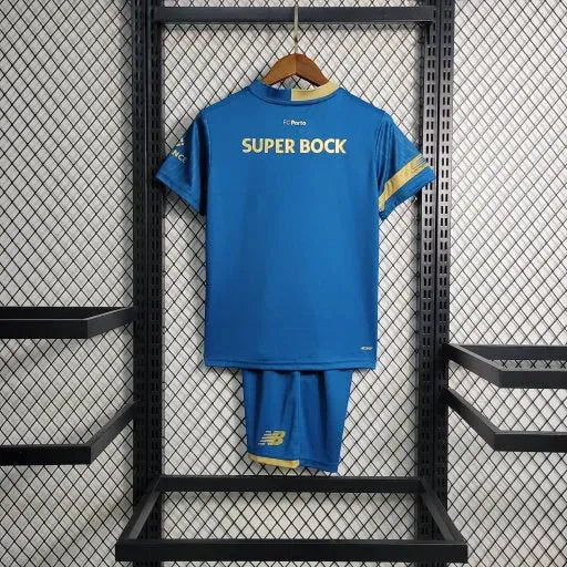 "Camisa Porto Away II 23/24 - Torcedor Infantil Azul - Netmantos"