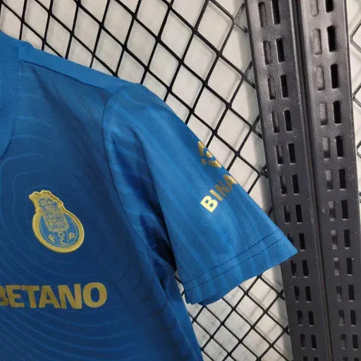 "Camisa Porto Away II 23/24 - Torcedor Infantil Azul - Netmantos"