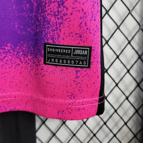 "Camisa PSG 20/21 - Torcedor Infantil Rosa e Roxa - Netmantos"