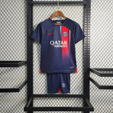 "Camisa PSG Home 23/24 - Torcedor Infantil Azul - Netmantos"