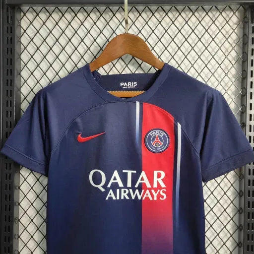 "Camisa PSG Home 23/24 - Torcedor Infantil Azul - Netmantos"