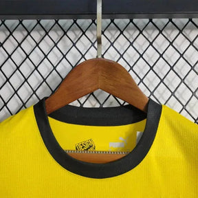 "Camisa Borussia Dortmund Home 23/24 - Torcedor Infantil Preta e Amarela - Netmantos"