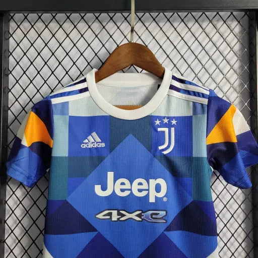 "Camisa Juventus 22/23 - Torcedor Infantil Azul - Netmantos"