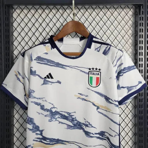 "Camisa Itália Away 23/24 - Torcedor Infantil Branca - Netmantos"