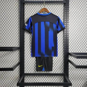 "Camisa Inter de Milão Home 23/24 - Torcedor Infantil Azul e Preta - Netmantos"