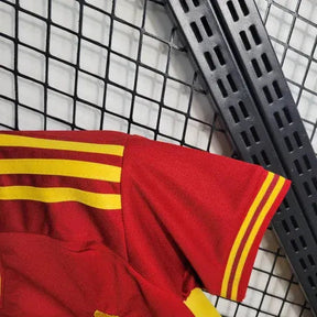 "Camisa Roma Home 23/24 - Torcedor Infantil Vermelha - Netmantos"