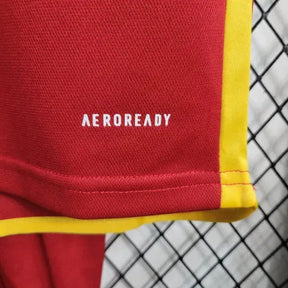 "Camisa Roma Home 23/24 - Torcedor Infantil Vermelha - Netmantos"