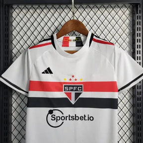 "Camisa São Paulo Home 22/23 - Torcedor Infantil Branca - Netmantos"