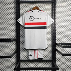 "Camisa São Paulo Home 22/23 - Torcedor Infantil Branca - Netmantos"