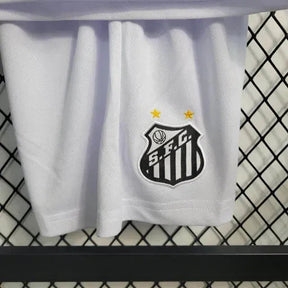 "Camisa Santista Home 23/24 - Torcedor Infantil Branca - Netmantos"