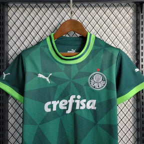 "Camisa Palmeiras Home 23/24 - Torcedor Infantil Verde - Netmantos"