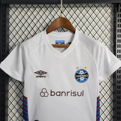"Camisa Grêmio Away 23/24 - Torcedor Infantil Branca - Netmantos"