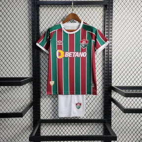 "Camisa Fluminense Home 23/24 - Torcedor Infantil - Netmantos"