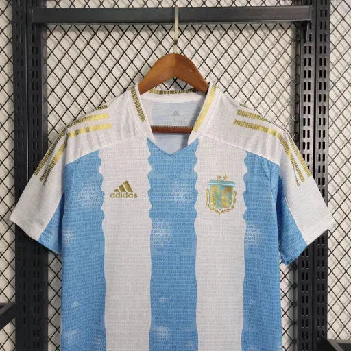 "Camisa Argentina Edição Comemorativa 20/21 - Torcedor Masculina - Netmantos"