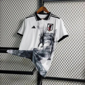 "Camisa Japão Dragão Edição Especial 23/24 - Torcedor Masculina Preta e Branca - Netmantos"
