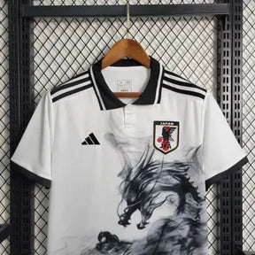 "Camisa Japão Dragão Edição Especial 23/24 - Torcedor Masculina Preta e Branca - Netmantos"