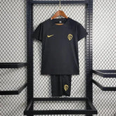 "Camisa Timão Treino 23/24 - Torcedor Infantil Preta - Netmantos"