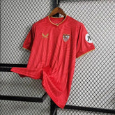 "Camisa Sevilla Away 23/24 - Torcedor Masculina Vermelha - Netmantos"