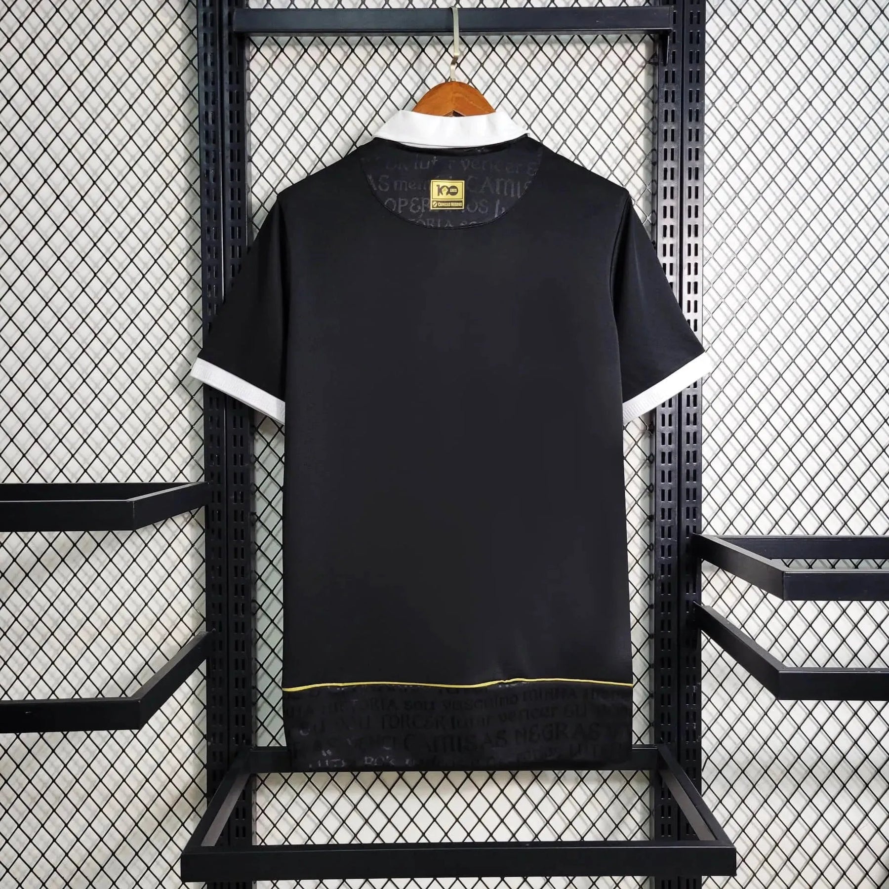 "Camisa Vasco Away II 23/24 - Torcedor Masculina Preta - Netmantos"