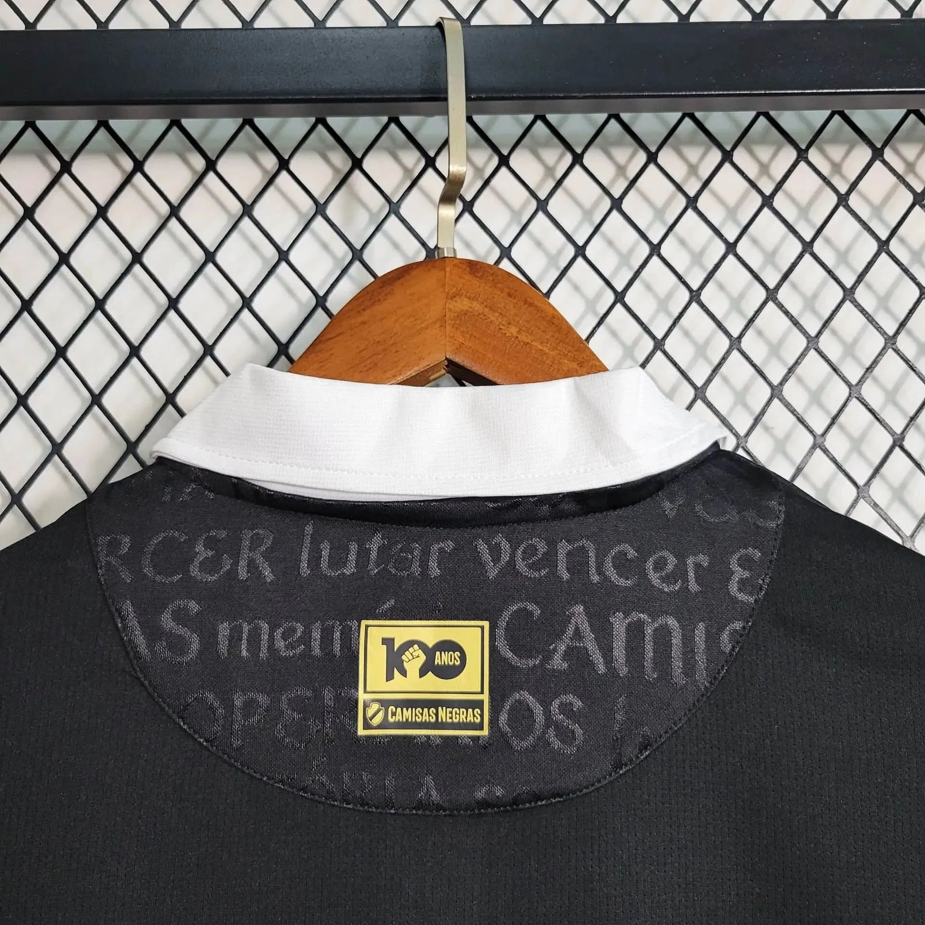 "Camisa Vasco Away II 23/24 - Torcedor Masculina Preta - Netmantos"