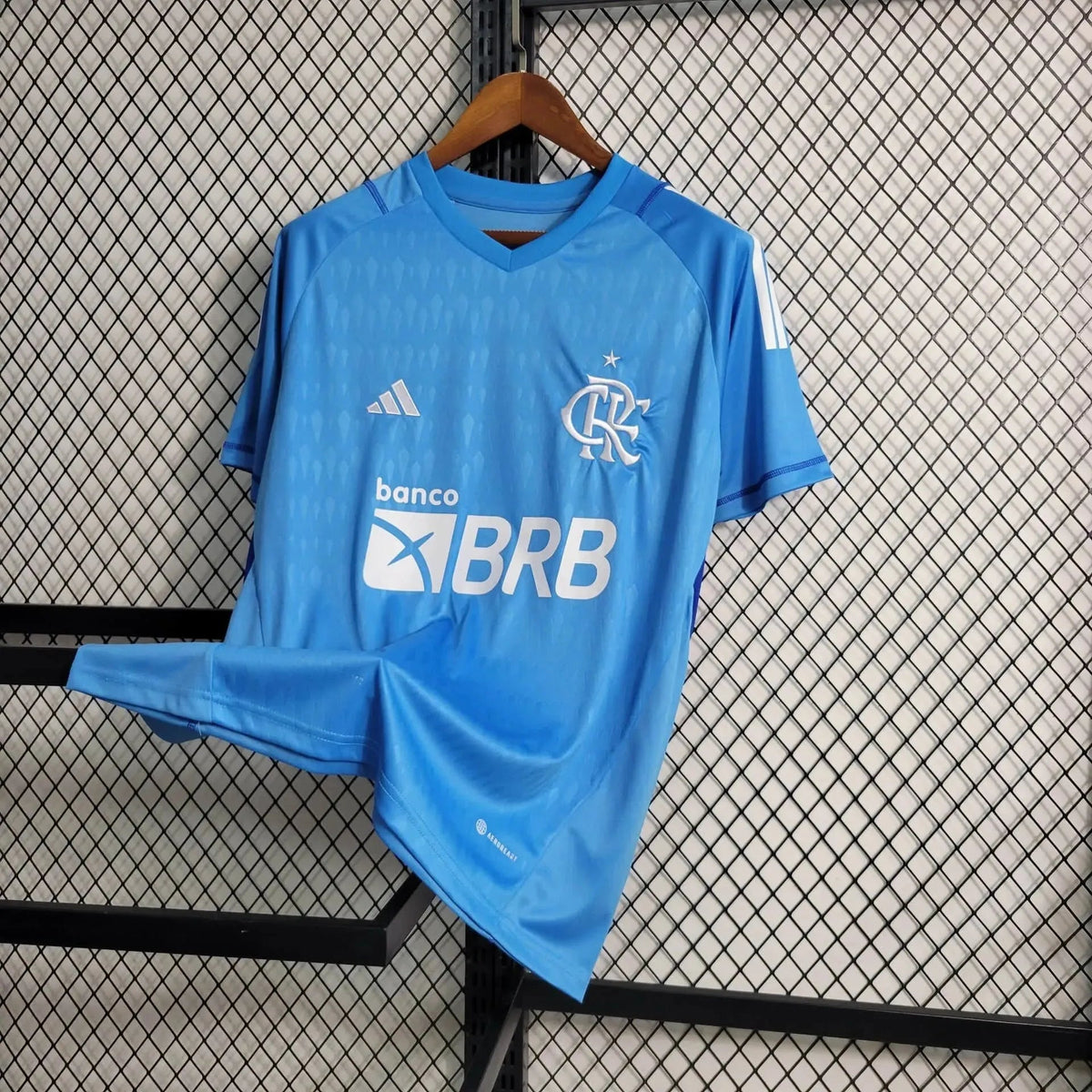"Camisa Flamengo Goleiro 23/24 - Torcedor Masculina Azul - Netmantos"