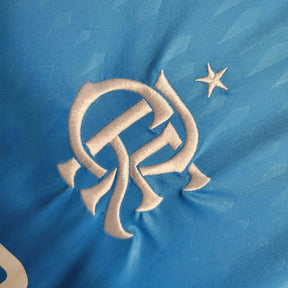 "Camisa Flamengo Goleiro 23/24 - Torcedor Masculina Azul - Netmantos"
