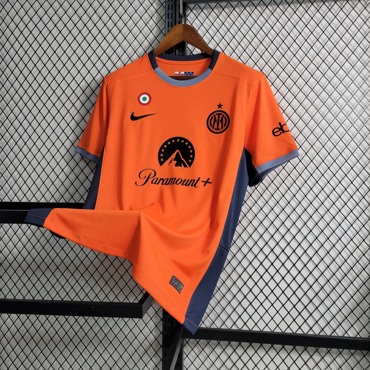 "Camisa Inter de Milão Away II 23/24 - Torcedor Masculina Laranja - Netmantos"