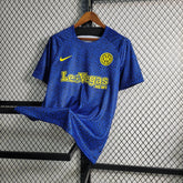 "Camisa Inter de Milão Treino 23/24 - Torcedor Masculina Azul e Amarela - Netmantos"
