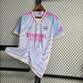 "Camisa Arsenal Treino 23/24 - Torcedor Masculina Azul e Rosa - Netmantos"