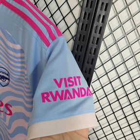 "Camisa Arsenal Treino 23/24 - Torcedor Masculina Azul e Rosa - Netmantos"
