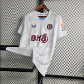 "Camisa Aston Away 23/24 - Torcedor Masculina Branca - Netmantos"