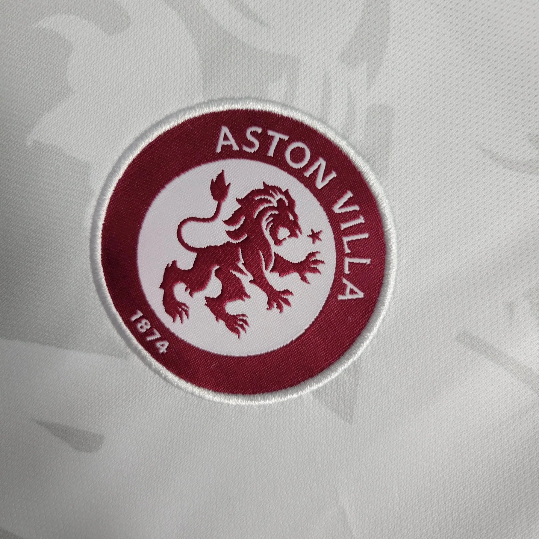 "Camisa Aston Away 23/24 - Torcedor Masculina Branca - Netmantos"