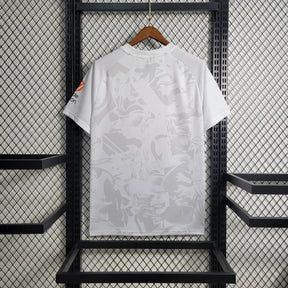 "Camisa Aston Away 23/24 - Torcedor Masculina Branca - Netmantos"
