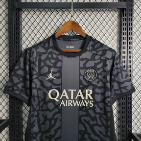 "Camisa PSG Away 23/24 - Torcedor Masculina Preta - Netmantos"