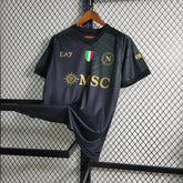 "Camisa Napoli Away II 23/24 - Torcedor Masculina Preta - Netmantos"