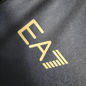 "Camisa Napoli Away II 23/24 - Torcedor Masculina Preta - Netmantos"