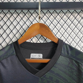 "Camisa Napoli Away II 23/24 - Torcedor Masculina Preta - Netmantos"