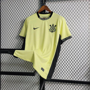 "Camisa Timão Away II 23/24 - Torcedor Masculina Amarela - Netmantos"