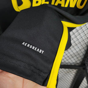 "Camisa Atlético Mineiro Away II 23/24 - Torcedor Masculina Preta e Amarela - Netmantos"