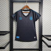 "Camisa Grêmio Away II 23/24 - Torcedor Feminina Preta e Azul - Netmantos"