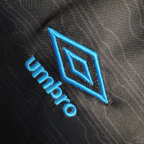 "Camisa Grêmio Away II 23/24 - Torcedor Feminina Preta e Azul - Netmantos"