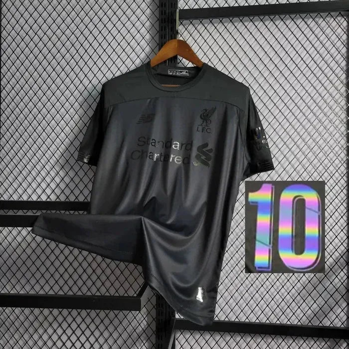 "Camisa Liverpool Edição Especial 19/21 - Torcedor Masculina Refletiva Preta - Netmantos"