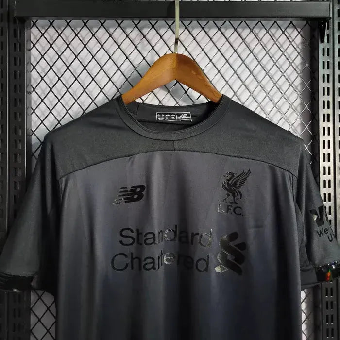 "Camisa Liverpool Edição Especial 19/21 - Torcedor Masculina Refletiva Preta - Netmantos"