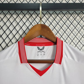 "Camisa Sevilla Home 23/24 - Torcedor Masculina Branca - Netmantos"