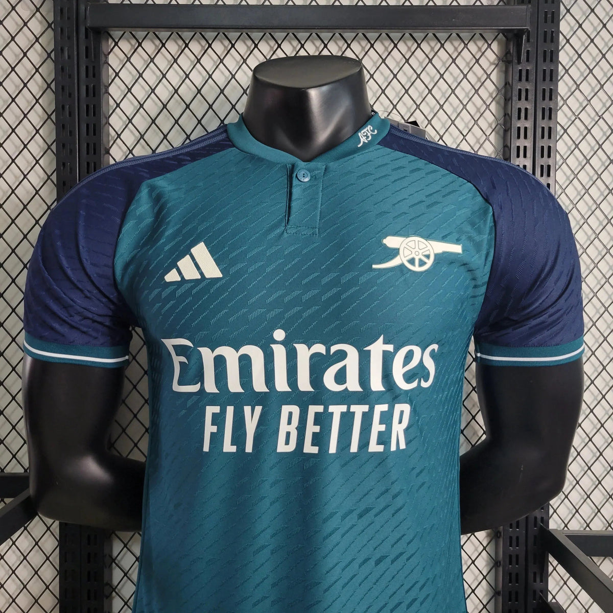"Camisa Arsenal Away II 23/24 - Jogador Masculina Azul - Netmantos"