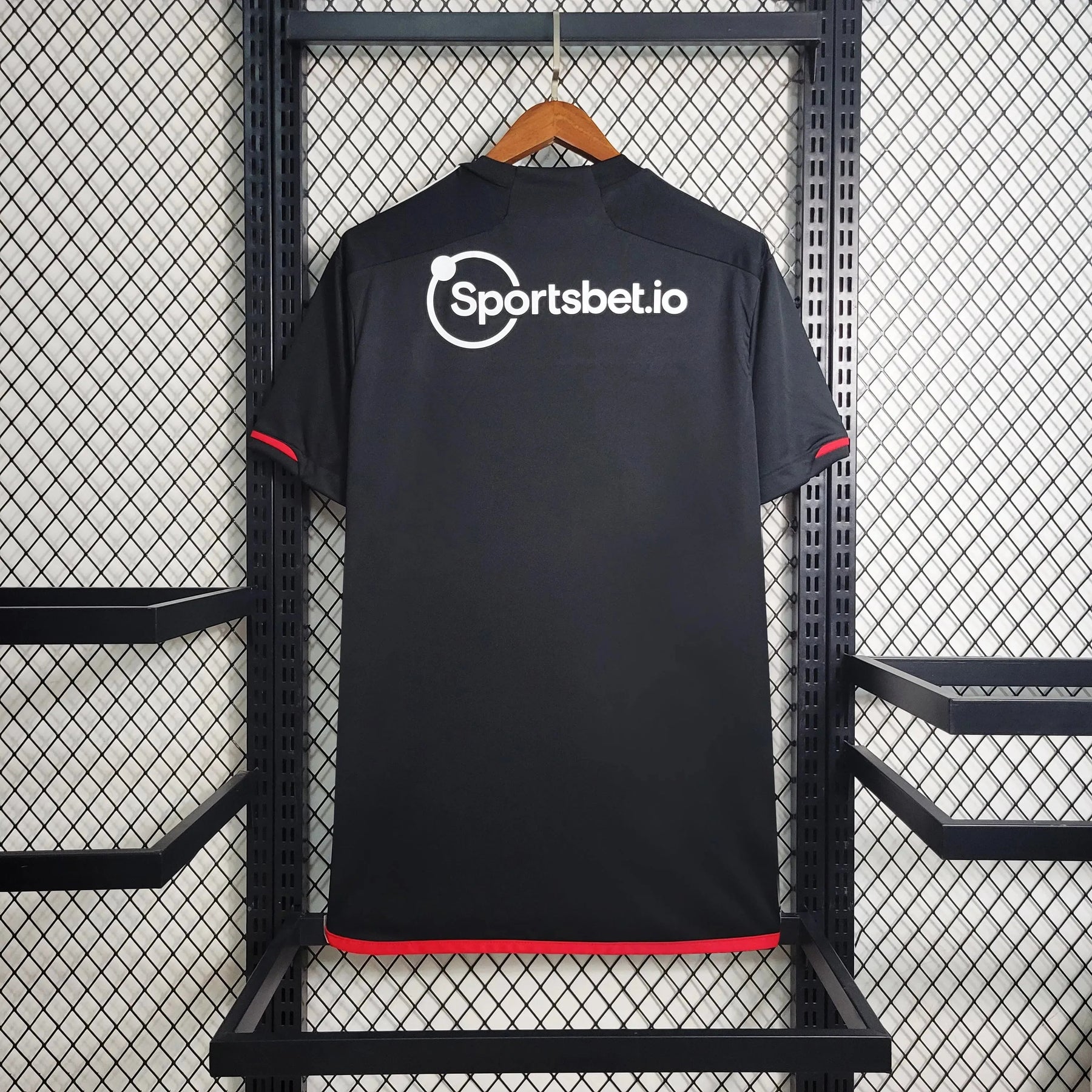 "Camisa São Paulo Away II 23/24 - Torcedor Masculina Preta - Netmantos"