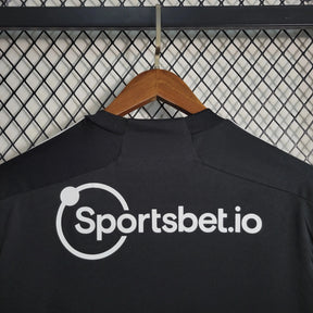 "Camisa São Paulo Away II 23/24 - Torcedor Masculina Preta - Netmantos"